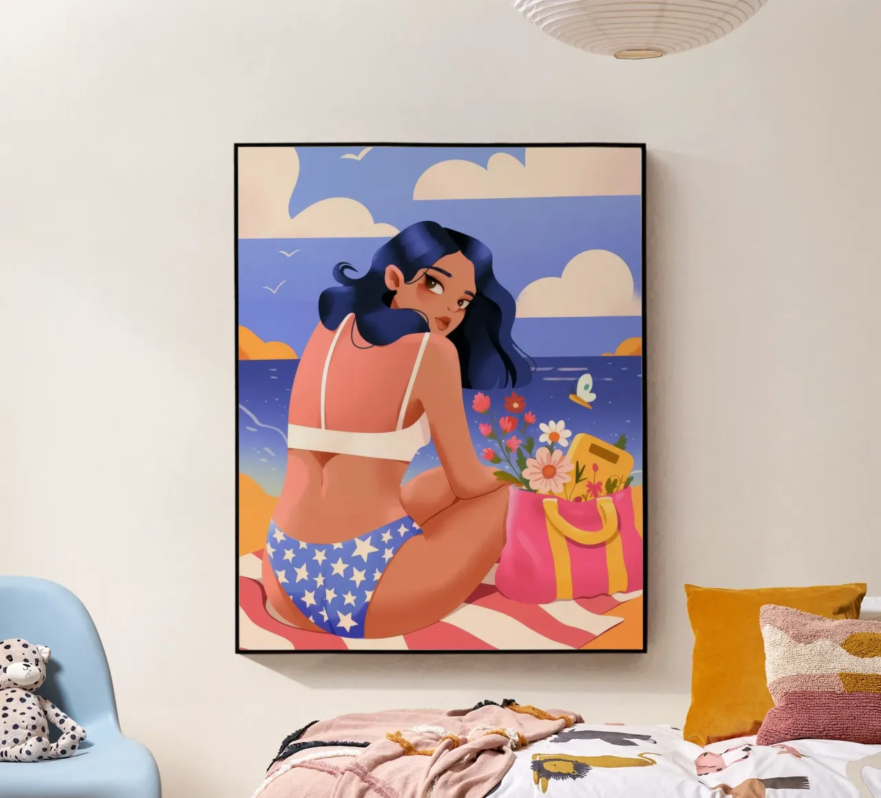 Eleganza del riflesso del mare plexiglass da Prism Palette