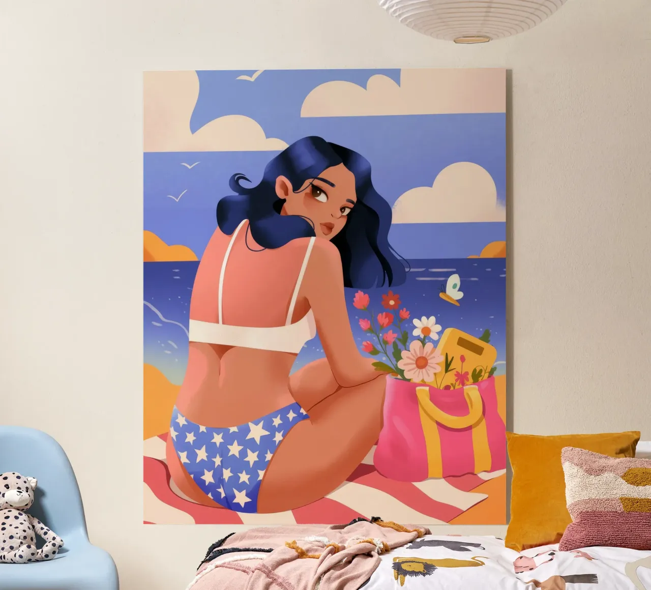 Eleganza del riflesso del mare plexiglass da Prism Palette