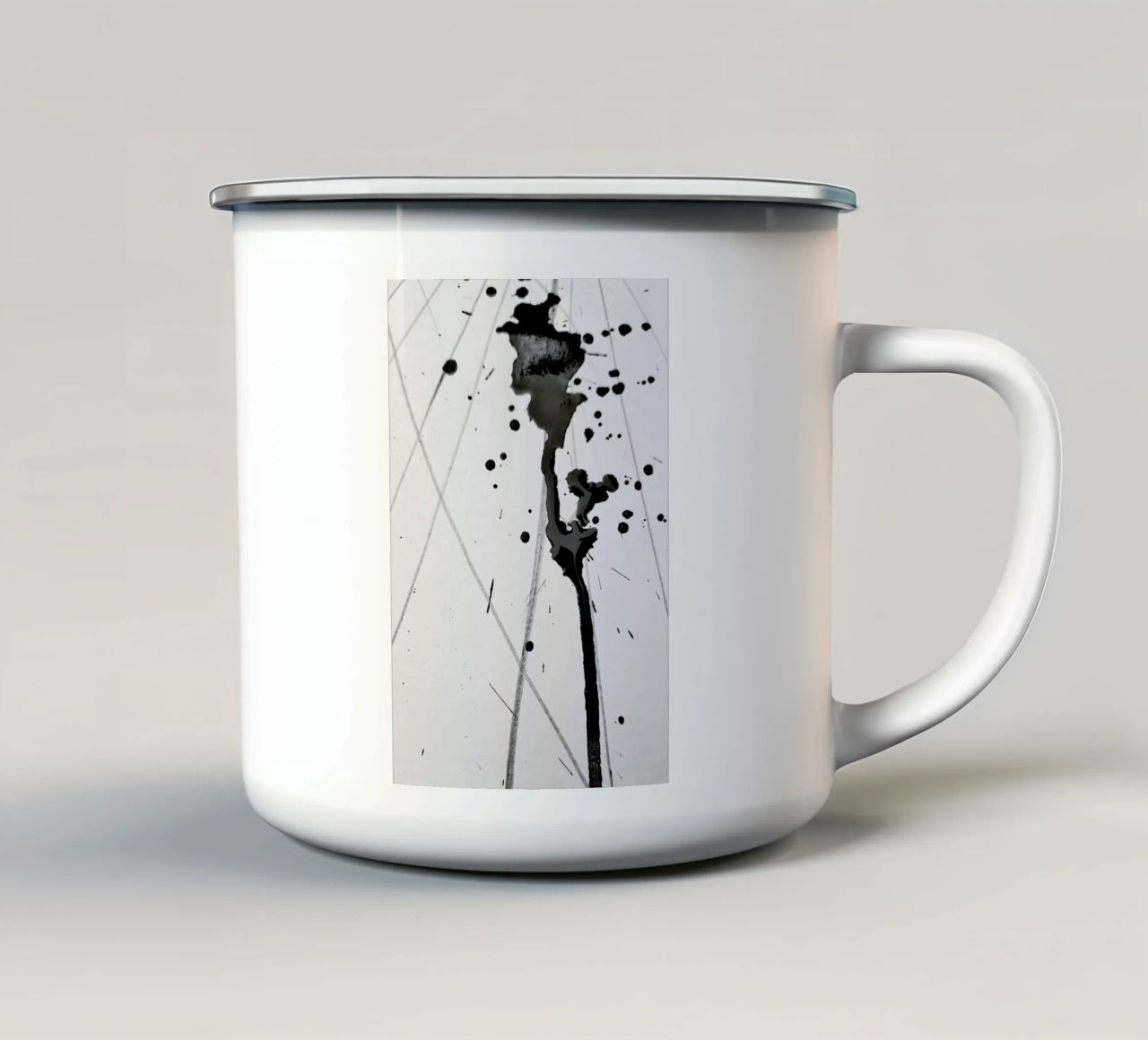 Blur of Color tazza in smalto da FRITSCH&FRITSCH