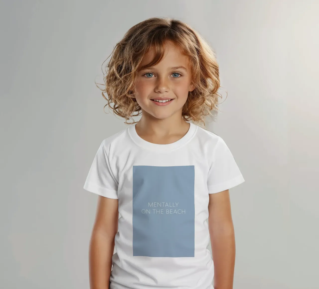 Mentally On The Beach kinder t-shirt van Ayleen