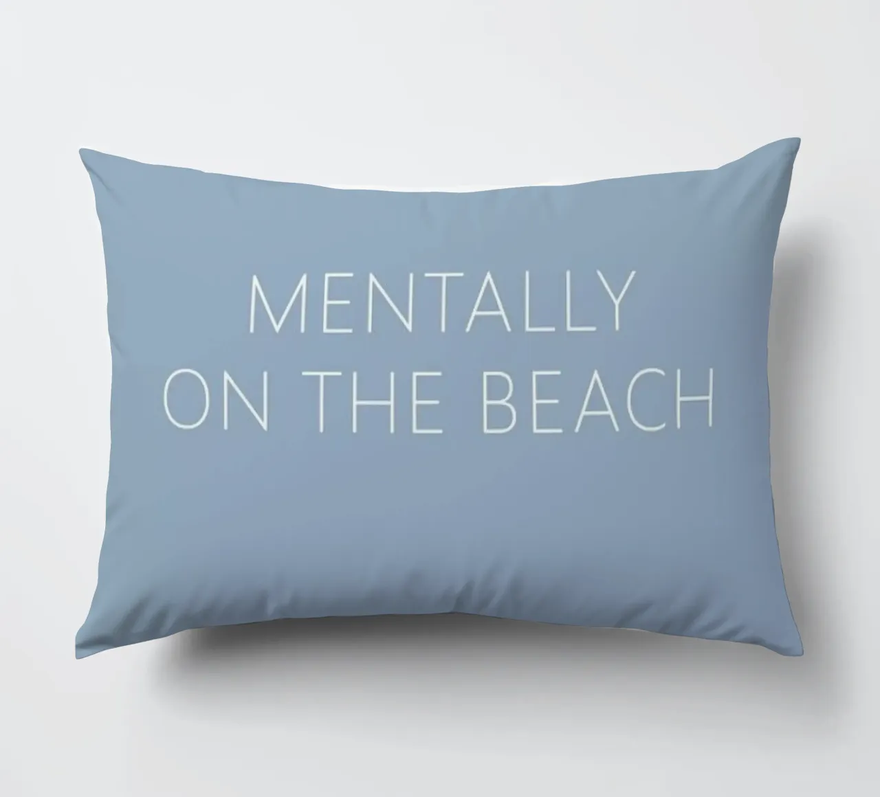 Mentally On The Beach cuscino da Ayleen