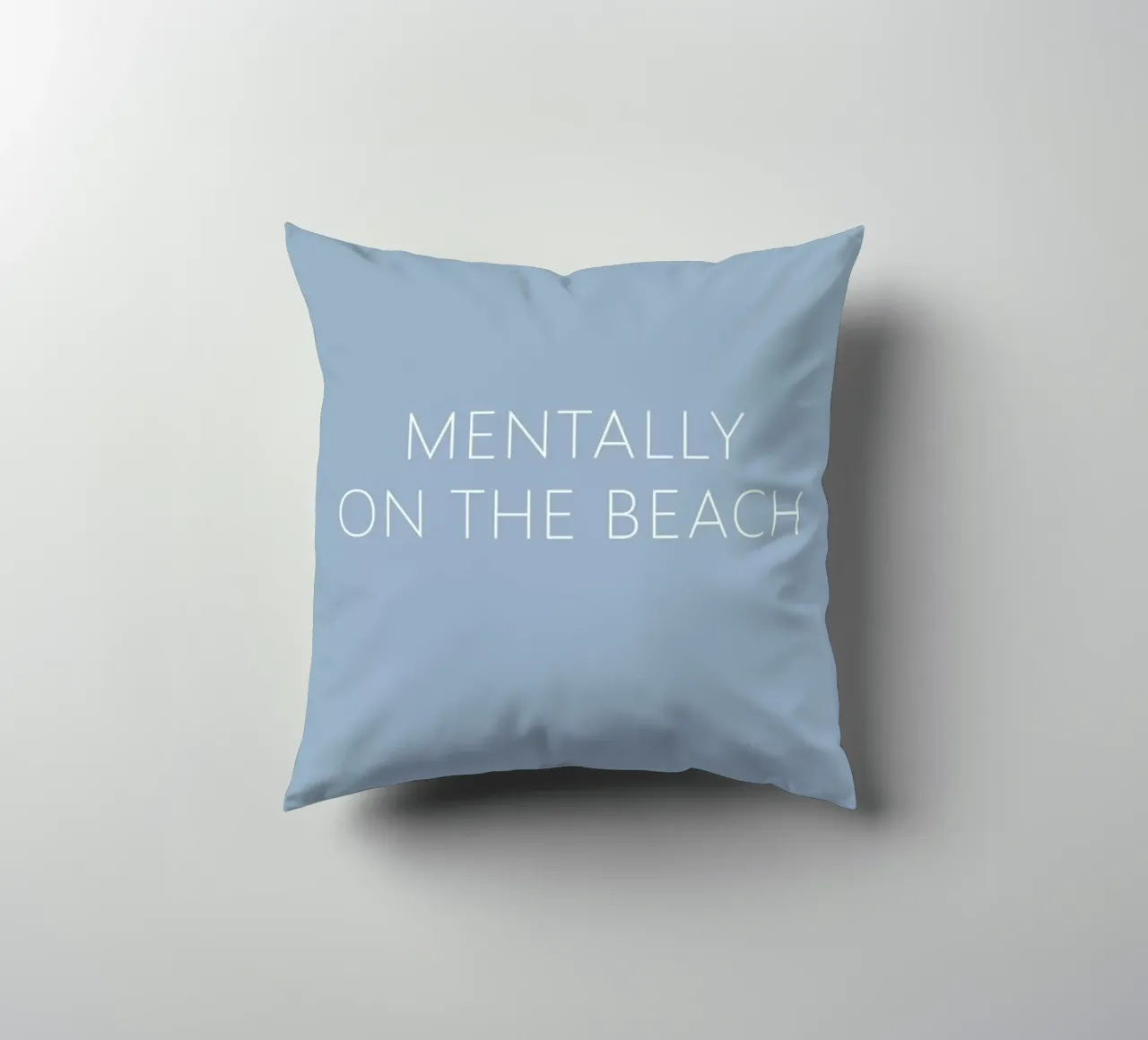 Mentally On The Beach cuscino da Ayleen