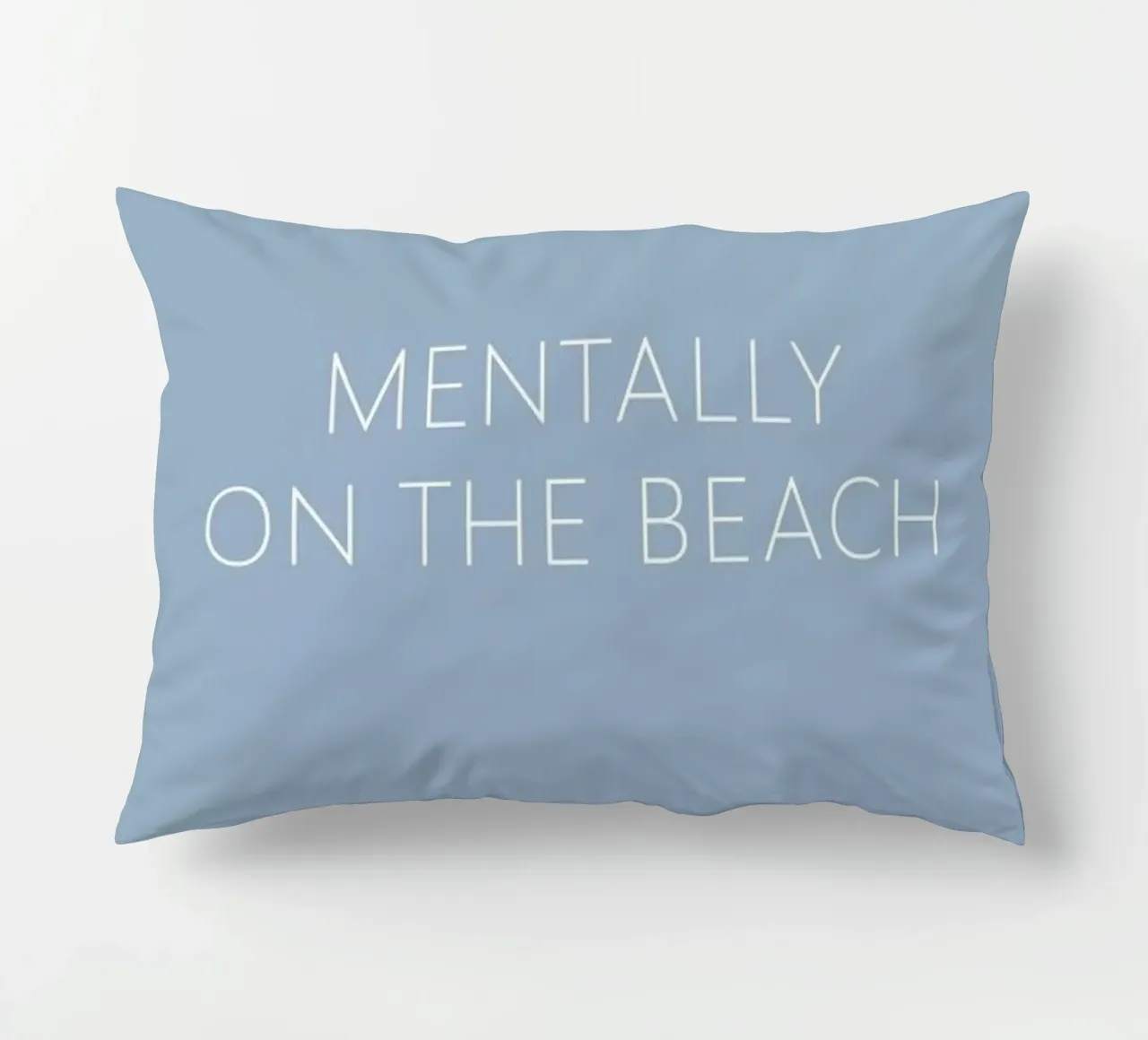 Mentally On The Beach cuscino da Ayleen