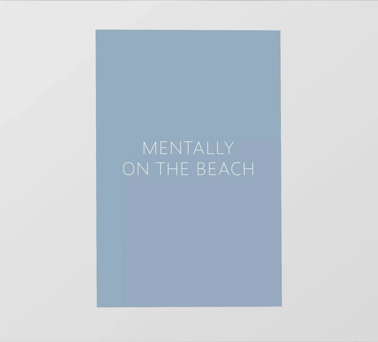 Mentally On The Beach pellicola backlit da Ayleen