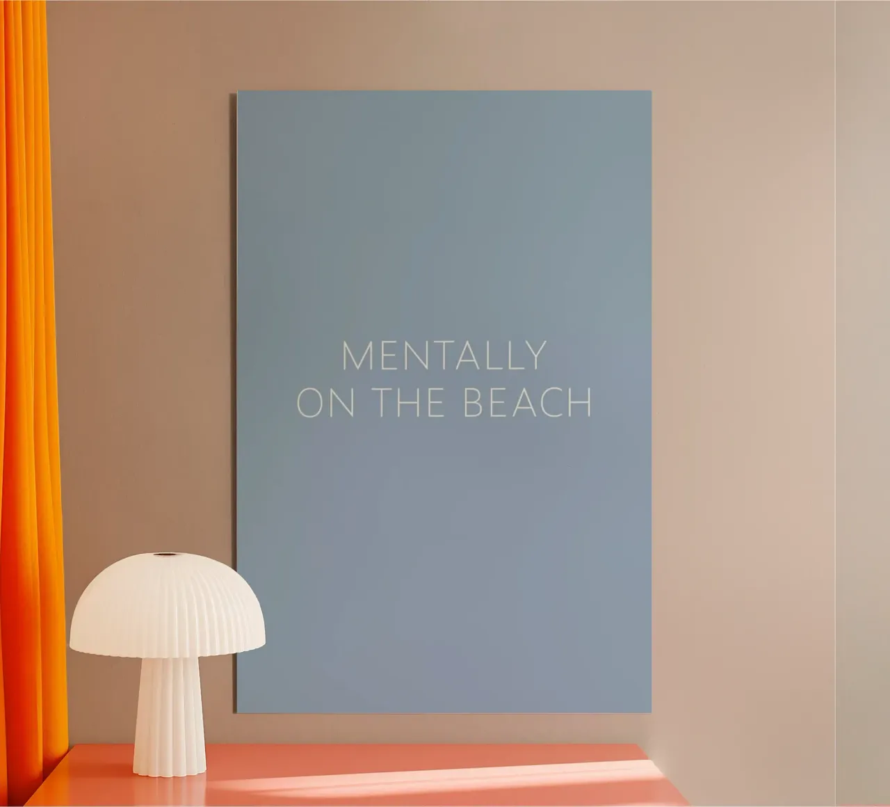Mentally On The Beach alluminio dibond da Ayleen