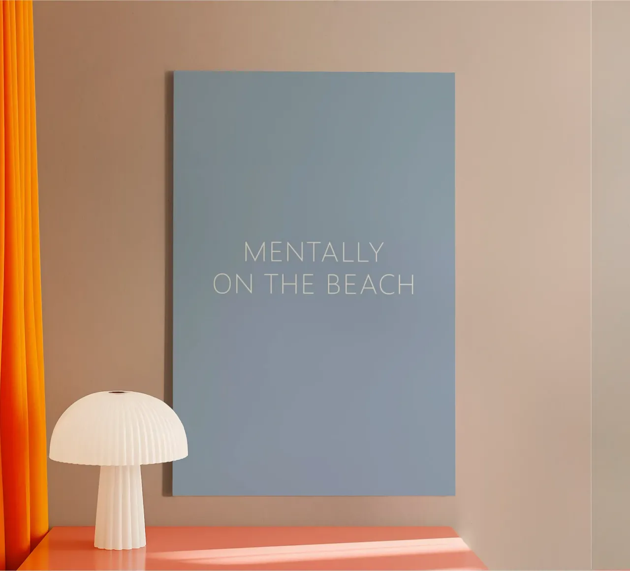 Mentally On The Beach lienzo de Ayleen