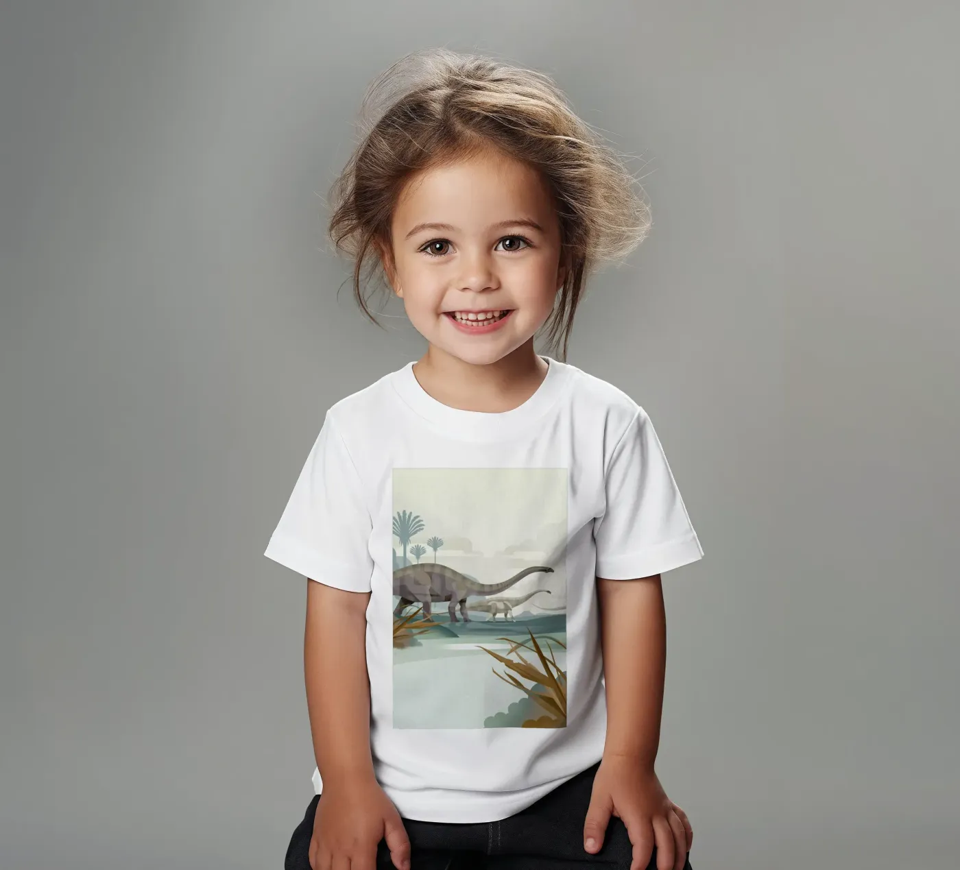 Diplodocus t-shirt bambini da Dieter Braun