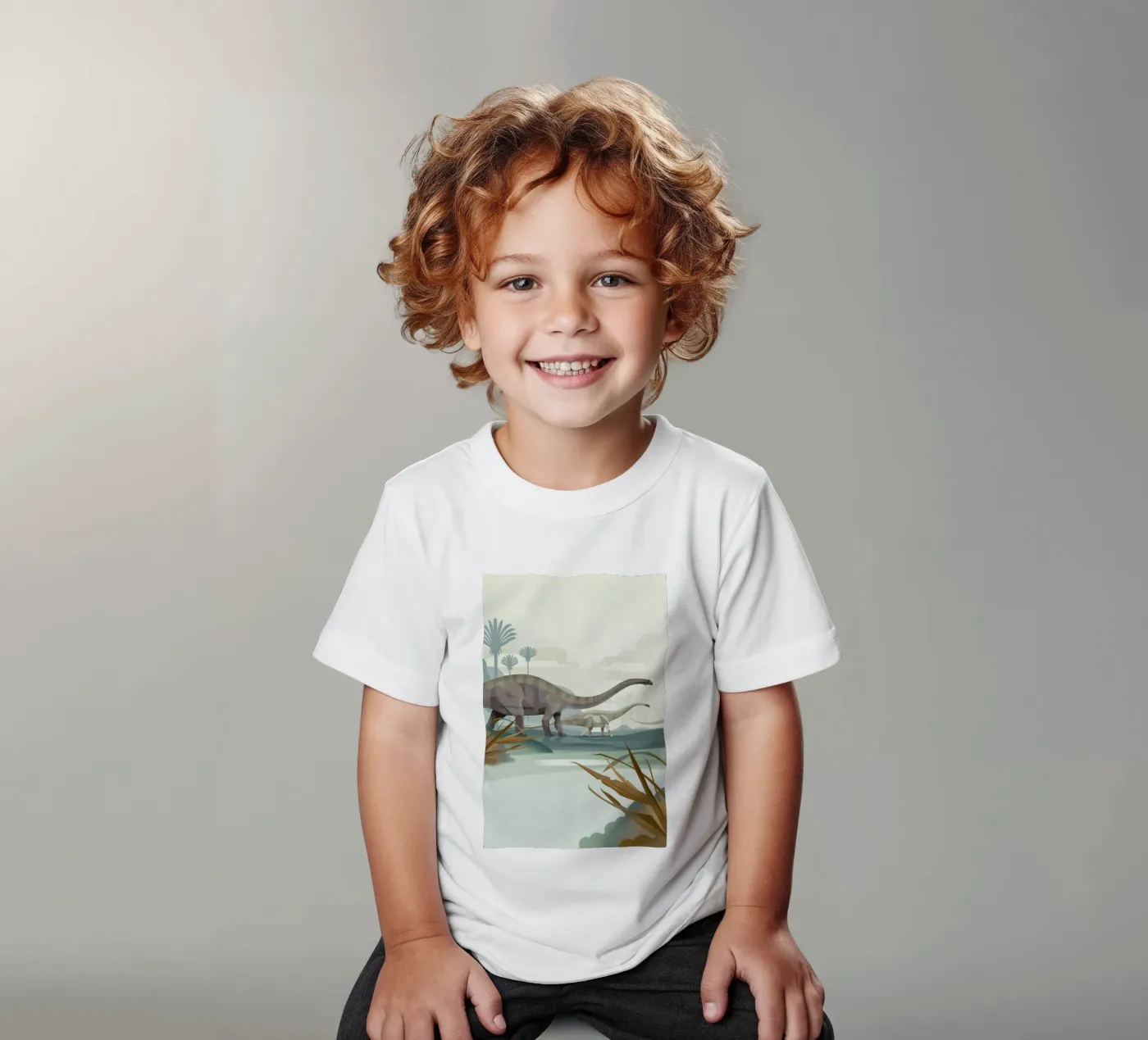 Diplodocus t-shirt bambini da Dieter Braun