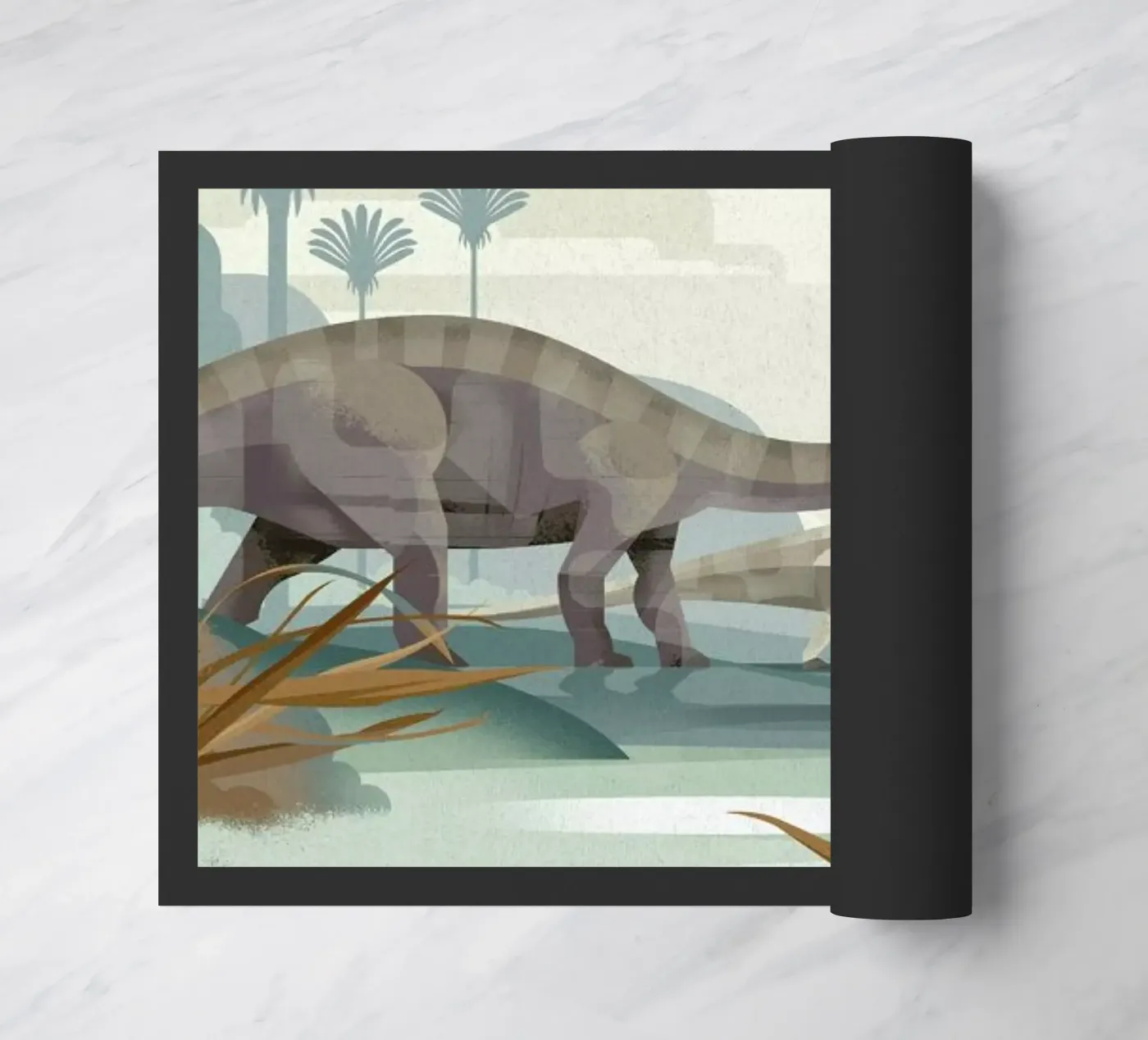 Diplodocus doormat by Dieter Braun