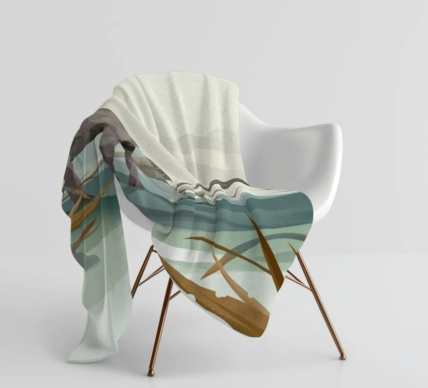 Diplodocus fleecedeken van Dieter Braun