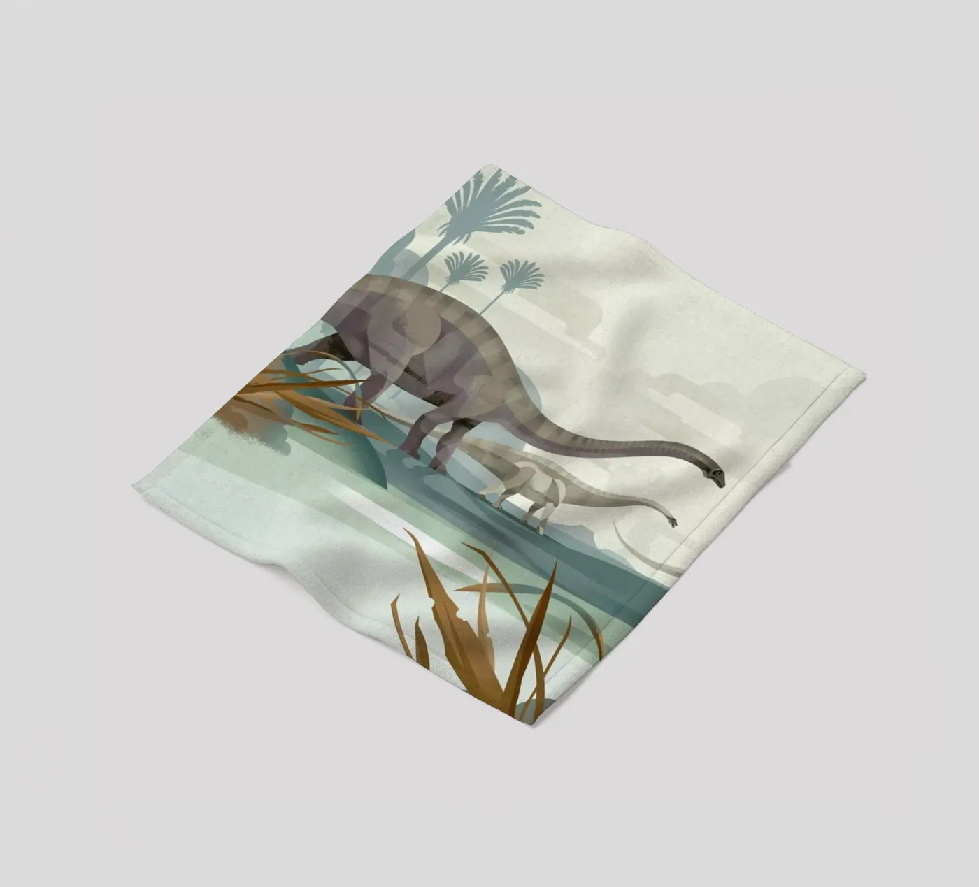 Diplodocus fleecedeken van Dieter Braun