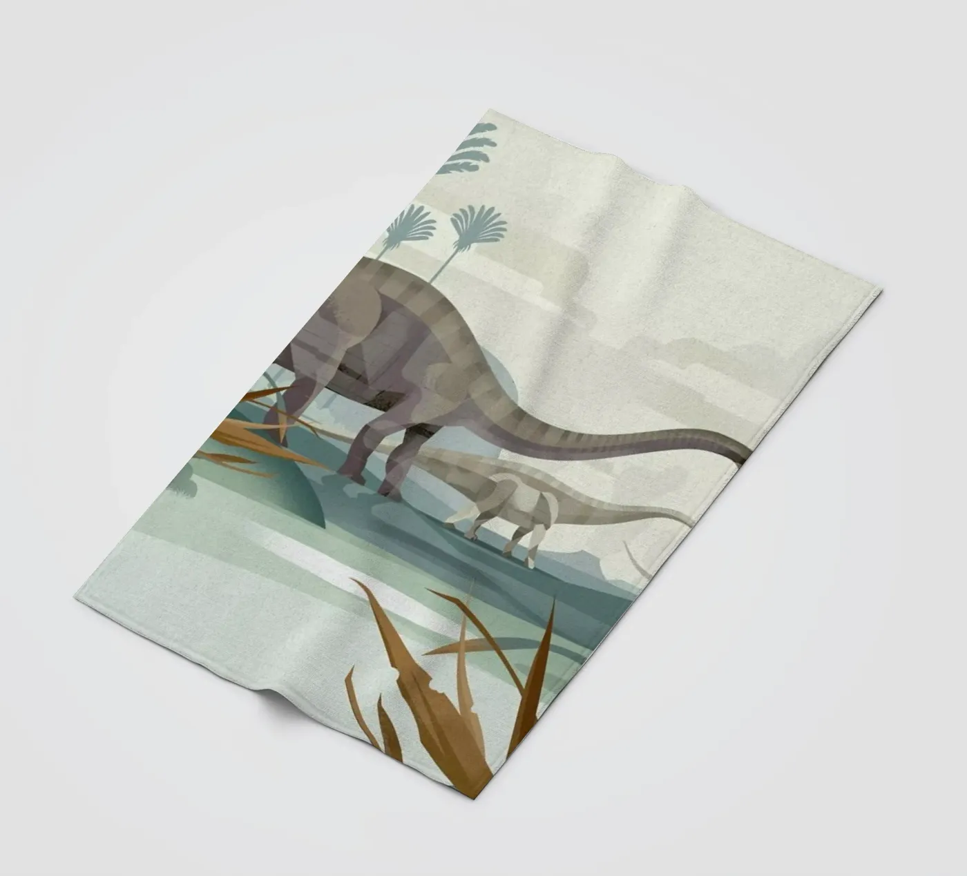 Diplodocus fleecedeken van Dieter Braun