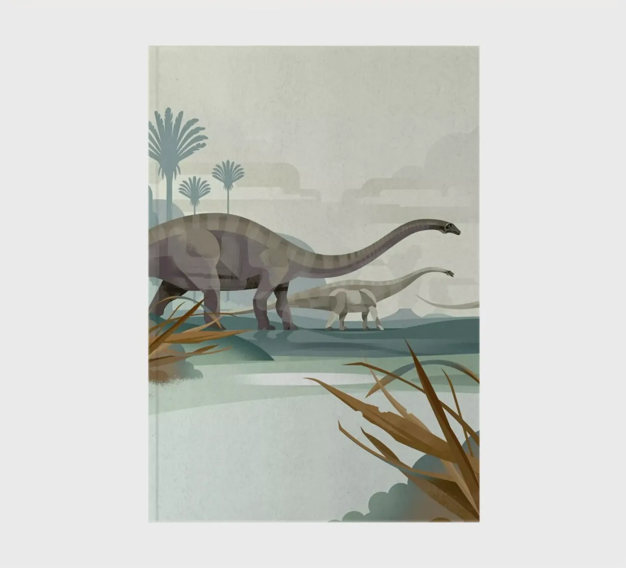 Diplodocus notebook by Dieter Braun