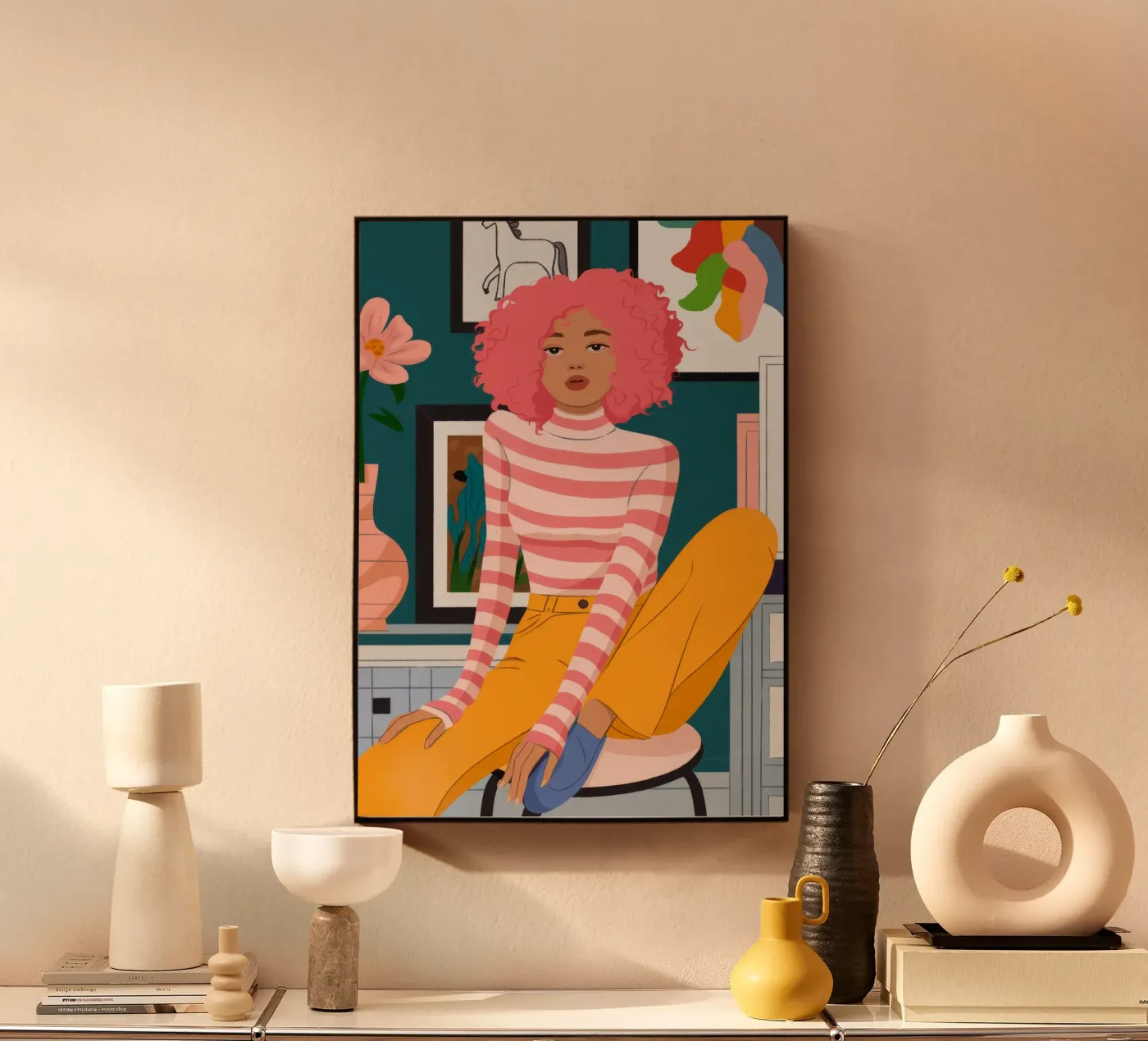 Espressione artistica vibrante plexiglass da Prism Palette