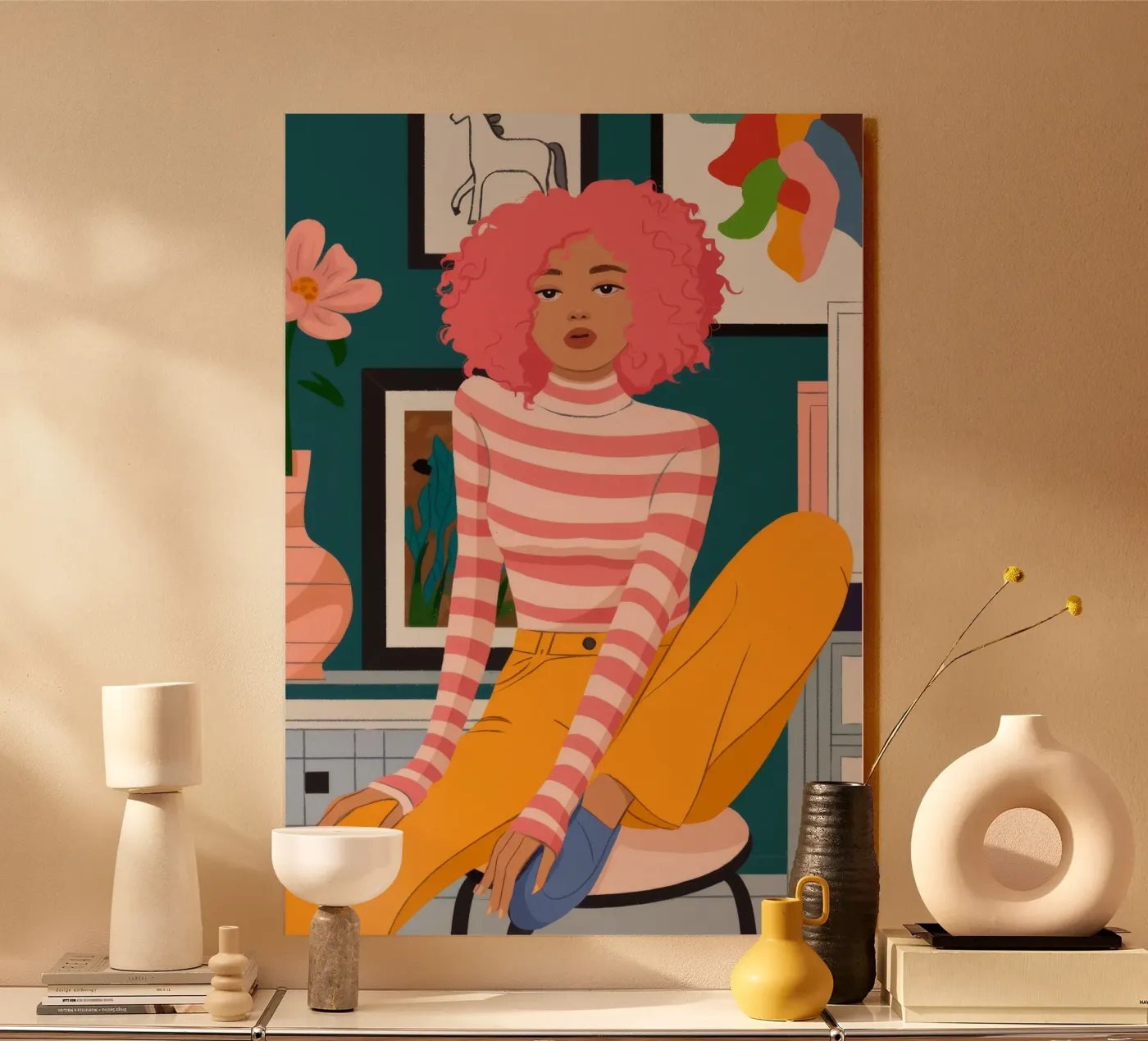 Espressione artistica vibrante plexiglass da Prism Palette