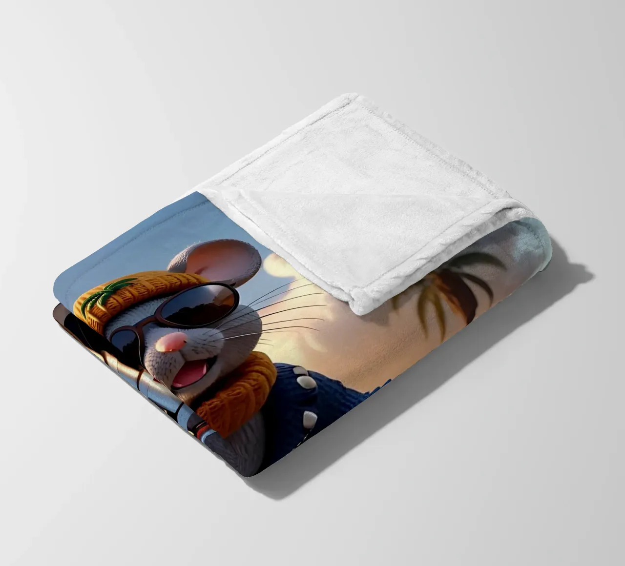 Stile_mouse_A_1 coperta in pile da Tierisch bunt by LK