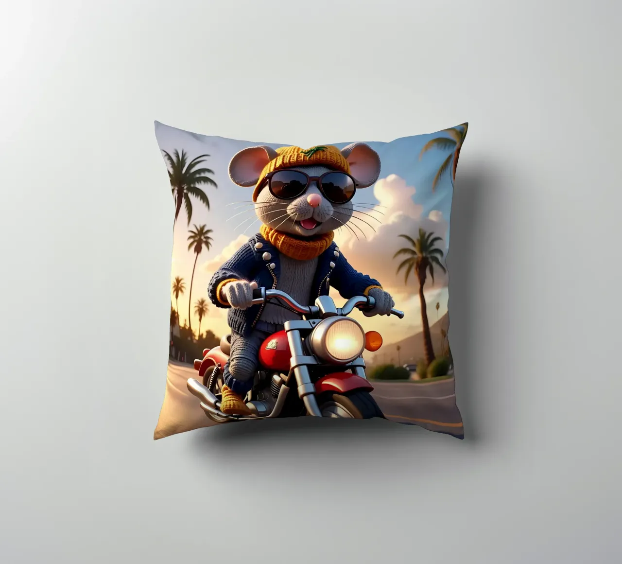 Stile_mouse_A_1 cuscino da Tierisch bunt by LK