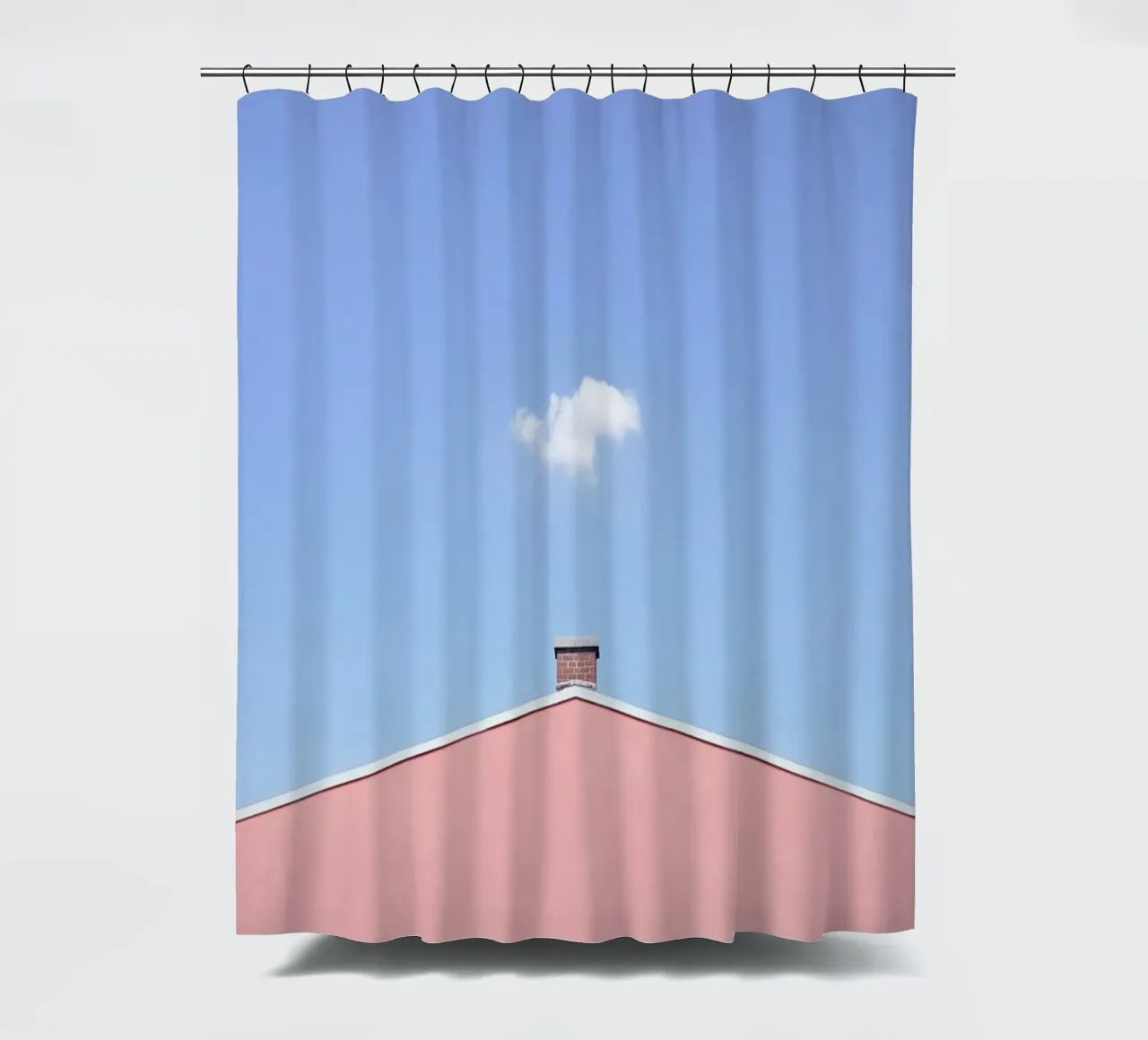 Cloudy Day Duschvorhang von Rupert Höller