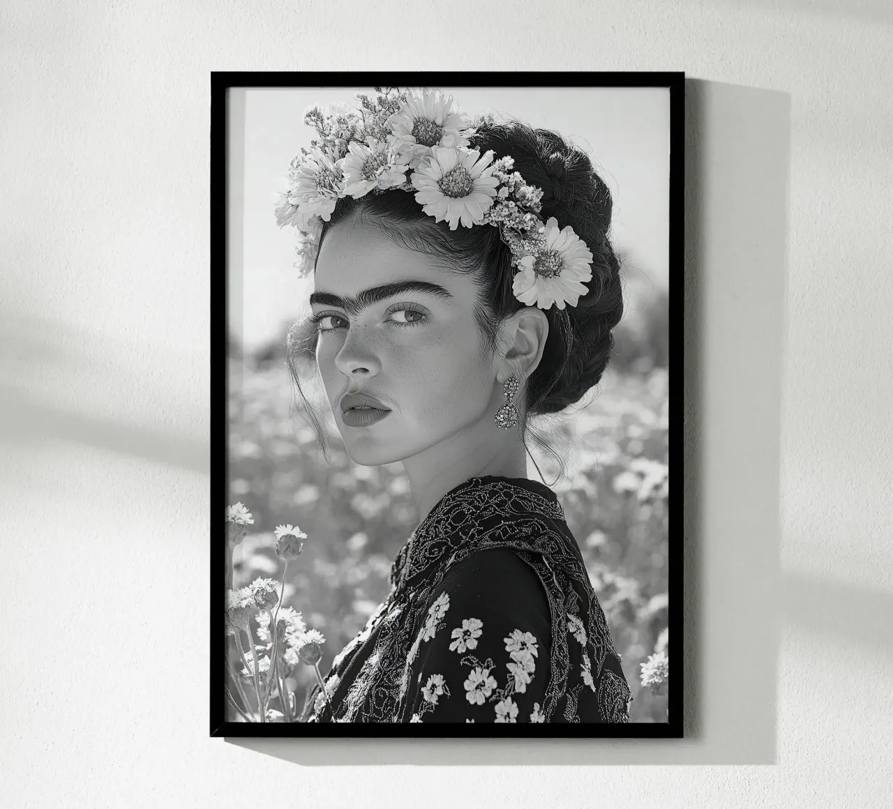 Frida Kahlo - L'anima in fiore poster da Fantasias Florales