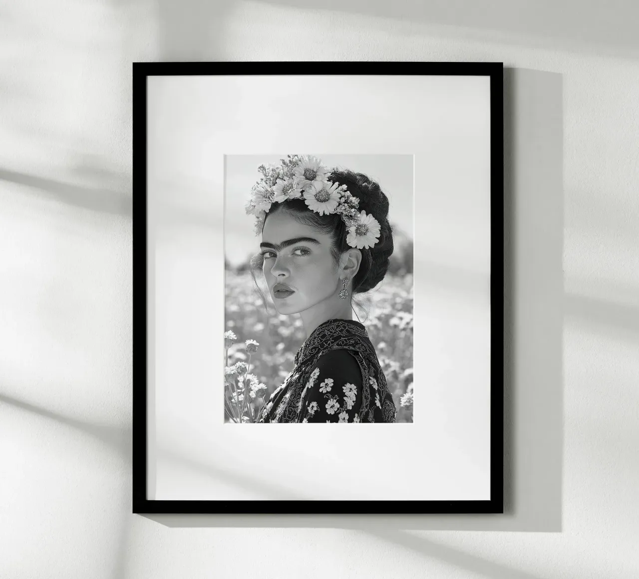Frida Kahlo - L'anima in fiore poster da Fantasias Florales