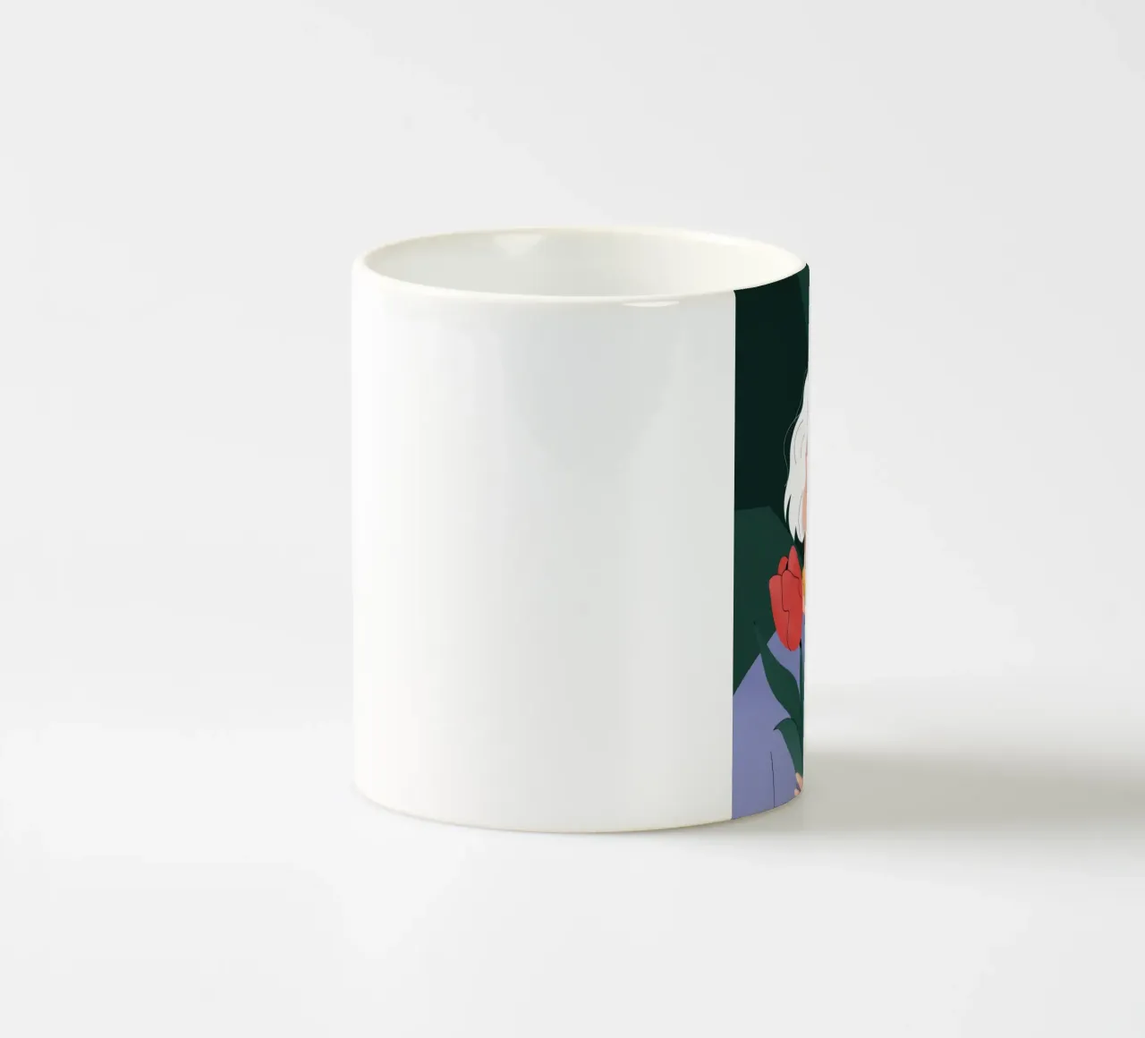 Grazia floreale senza tempo tazza in ceramica da Prism Palette