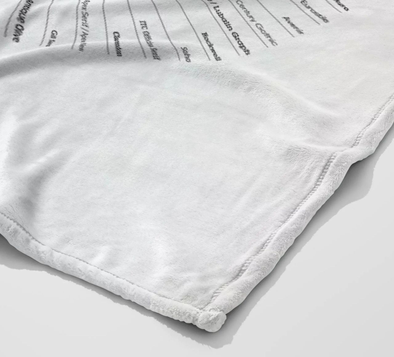 Typeface Classification coperta in pile da Marcin Plonka