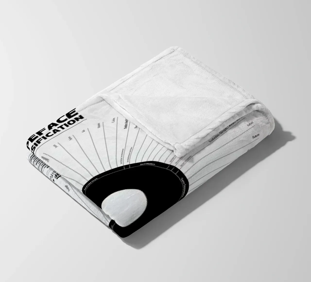 Typeface Classification coperta in pile da Marcin Plonka