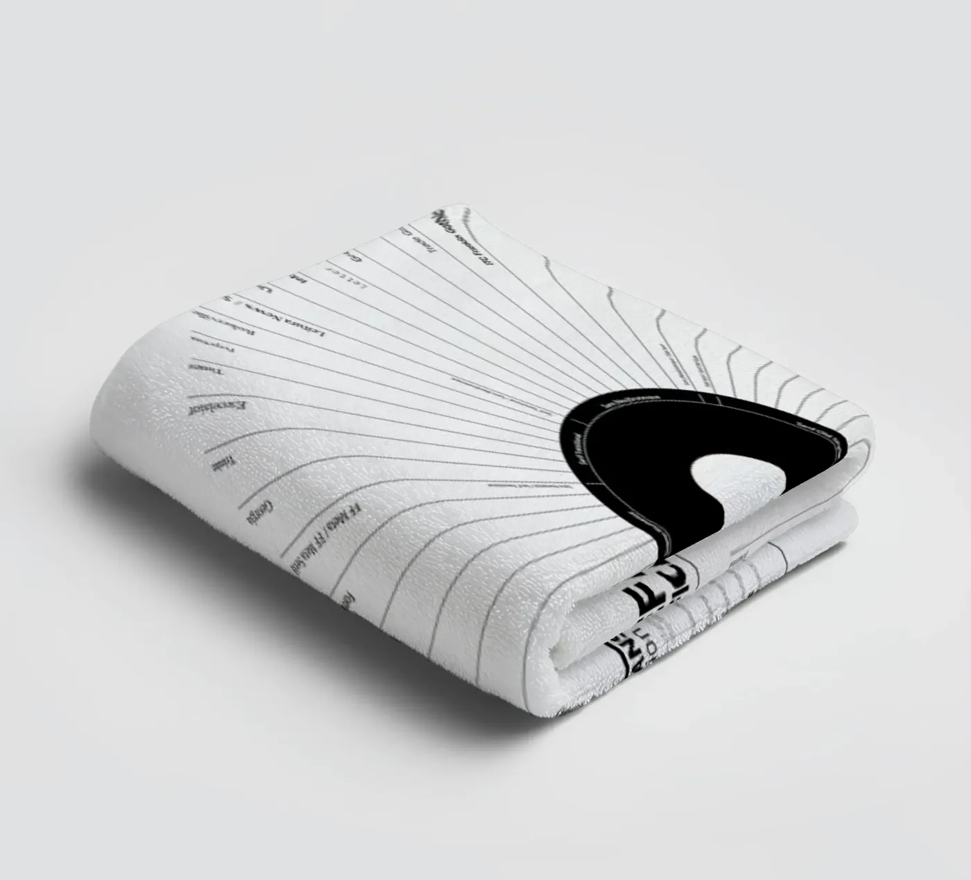 Typeface Classification asciugamano da bagno da Marcin Plonka