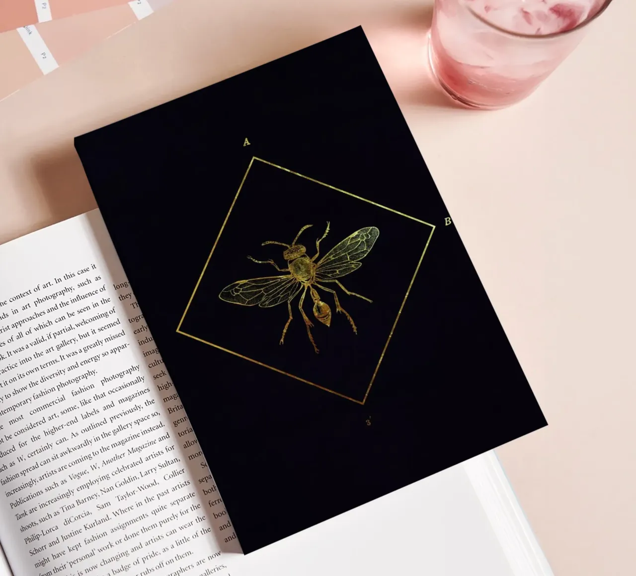 Golden Insect notebook by LeDieg