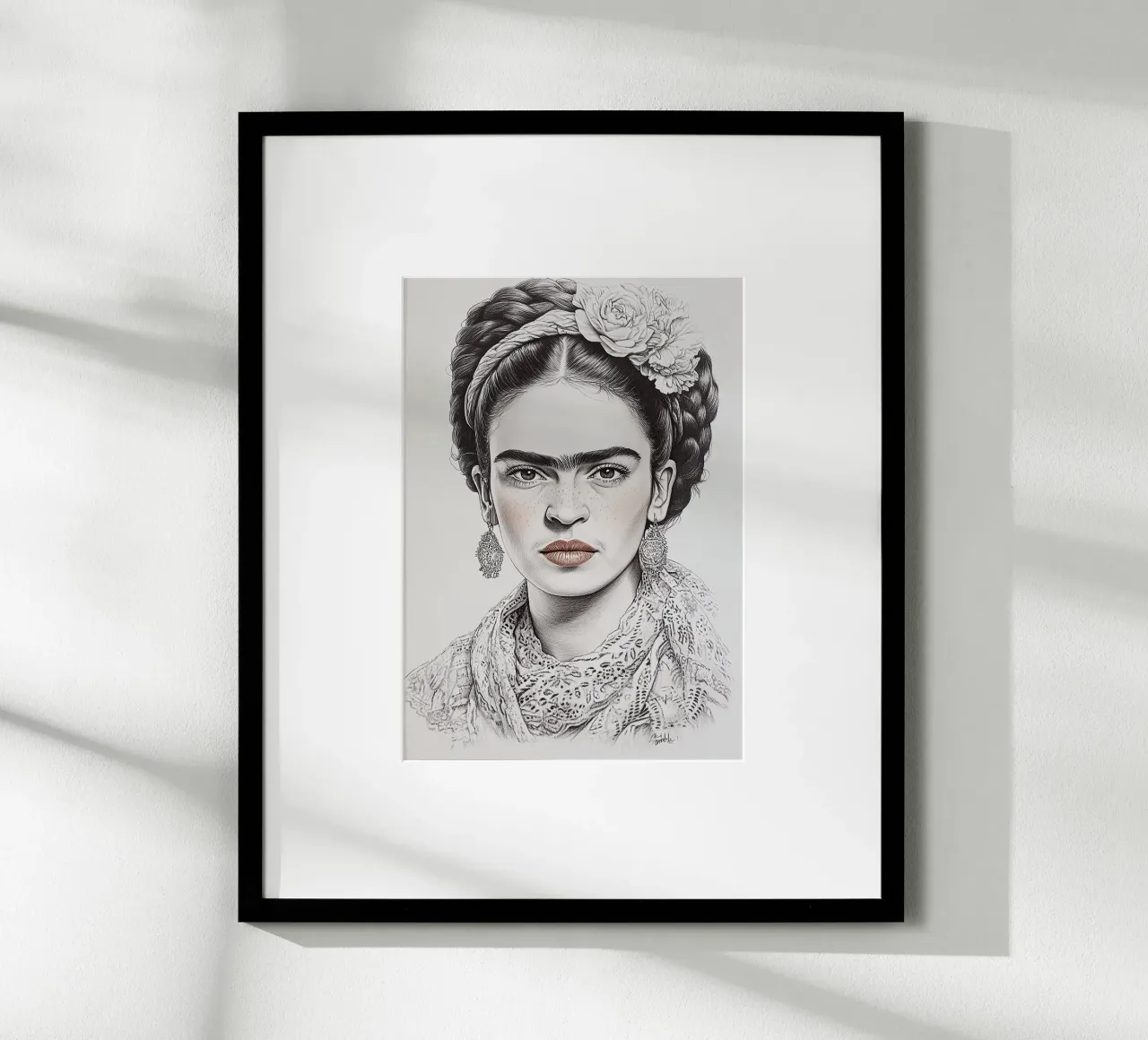 Frida Kahlo - La saggezza del cuore poster da Fantasias Florales
