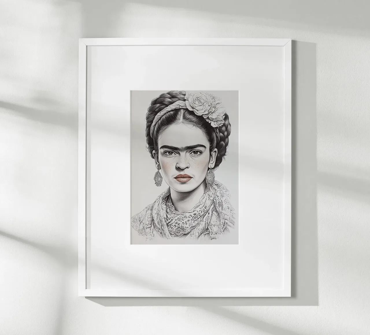 Frida Kahlo - La saggezza del cuore poster da Fantasias Florales