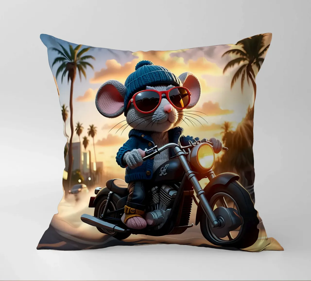 Stile_mouse_A_2 cuscino da Tierisch bunt by LK