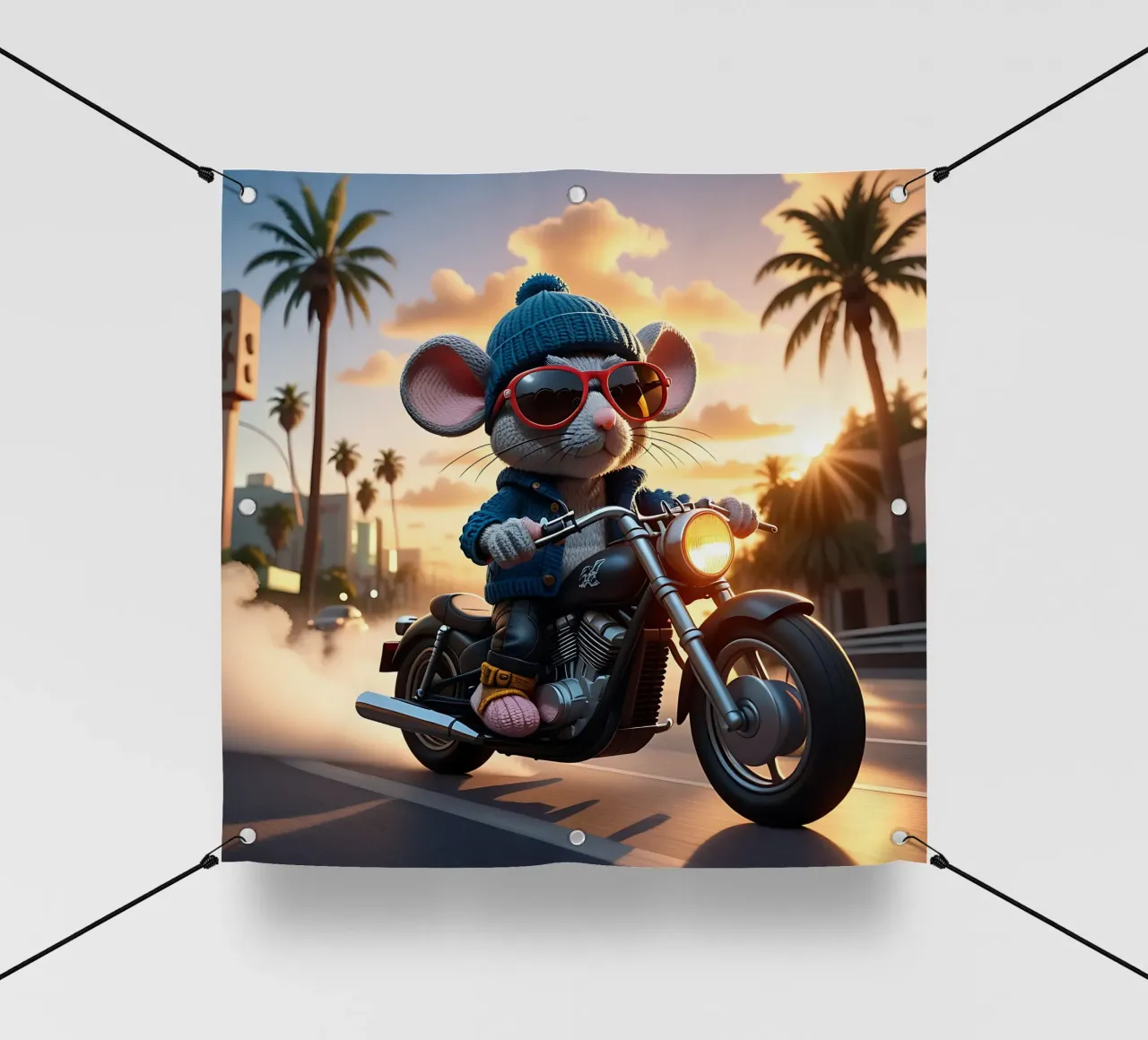 Stile_mouse_A_2 telo in pvc da Tierisch bunt by LK