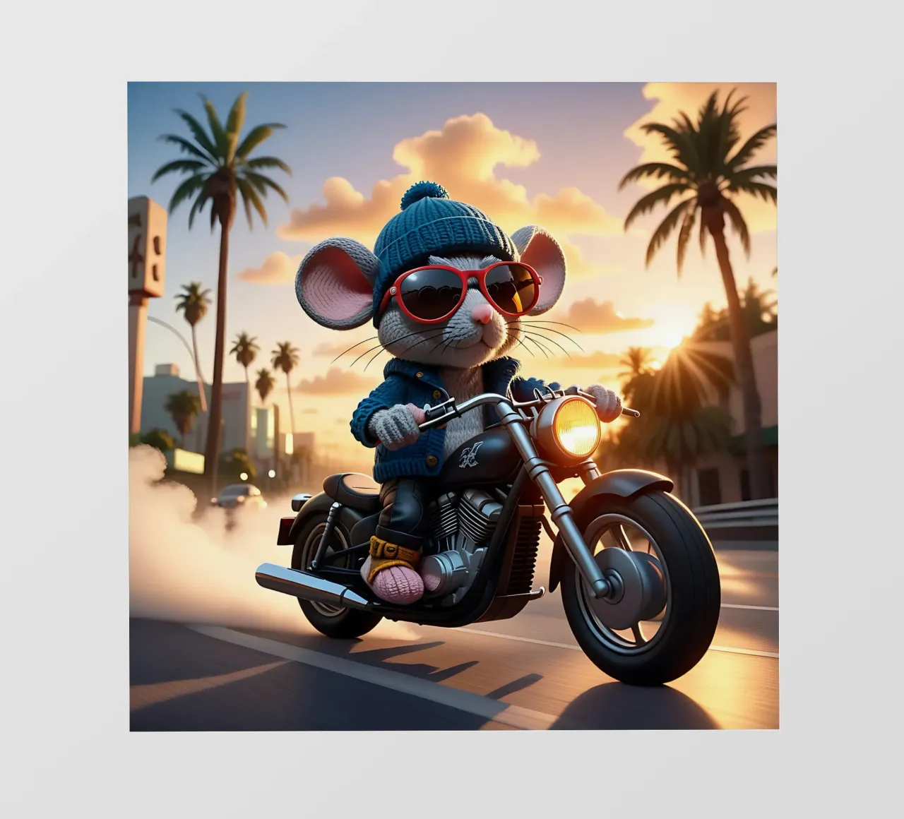 Stile_mouse_A_2 telo in pvc da Tierisch bunt by LK