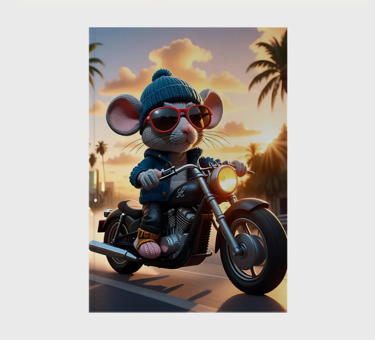 Mouse_style_A_2 notebook by Tierisch bunt by LK