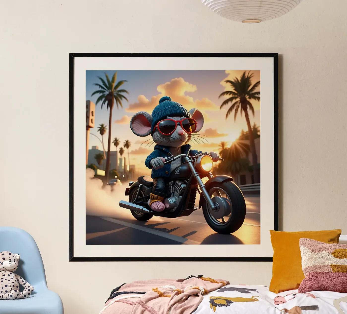 Stile_mouse_A_2 poster da Tierisch bunt by LK