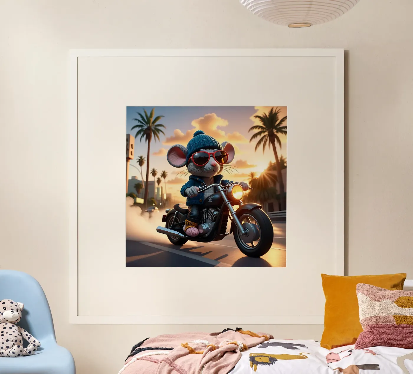 Stile_mouse_A_2 poster da Tierisch bunt by LK