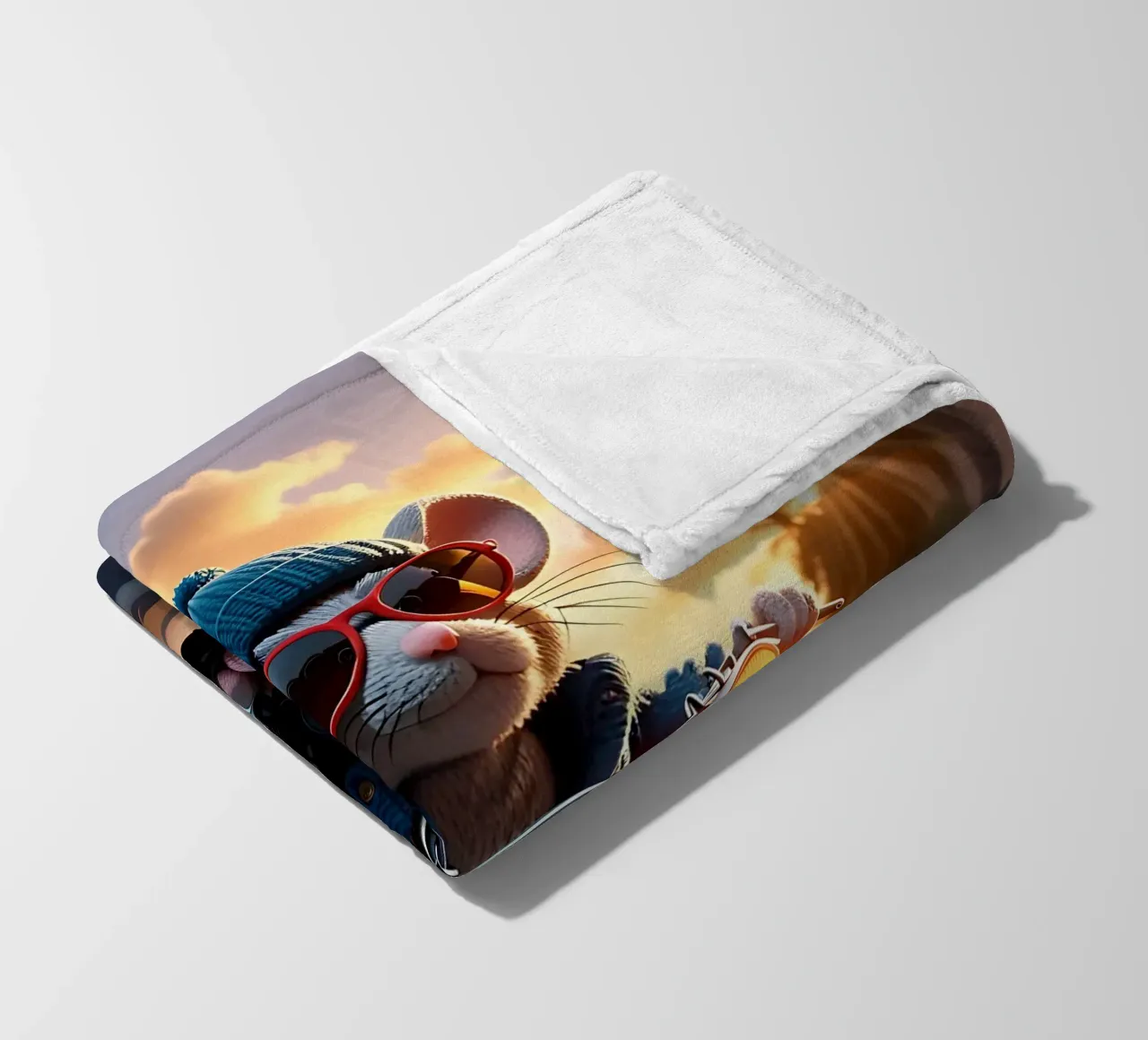 Stile_mouse_A_2 coperta in pile da Tierisch bunt by LK
