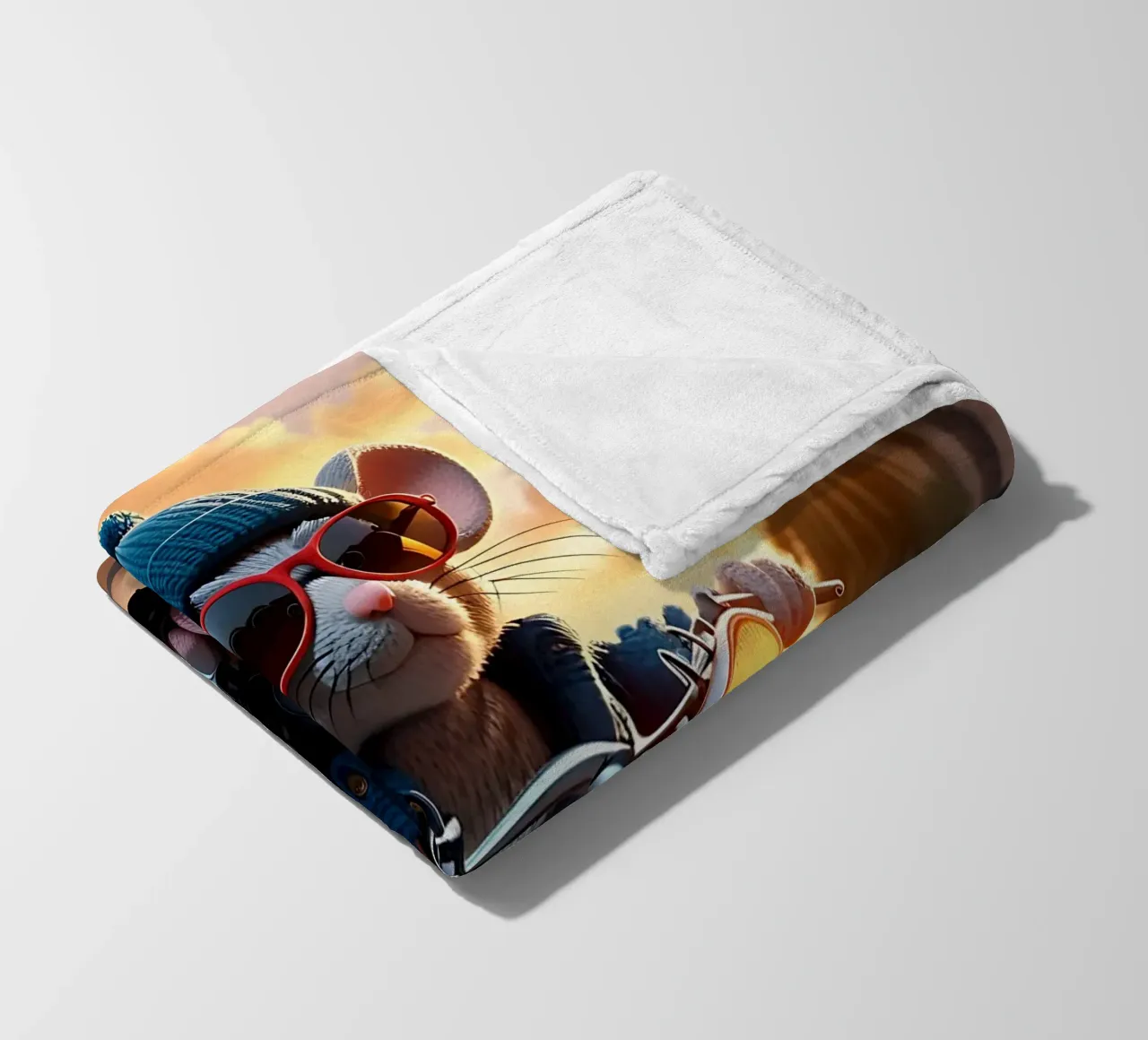 Stile_mouse_A_2 coperta in pile da Tierisch bunt by LK