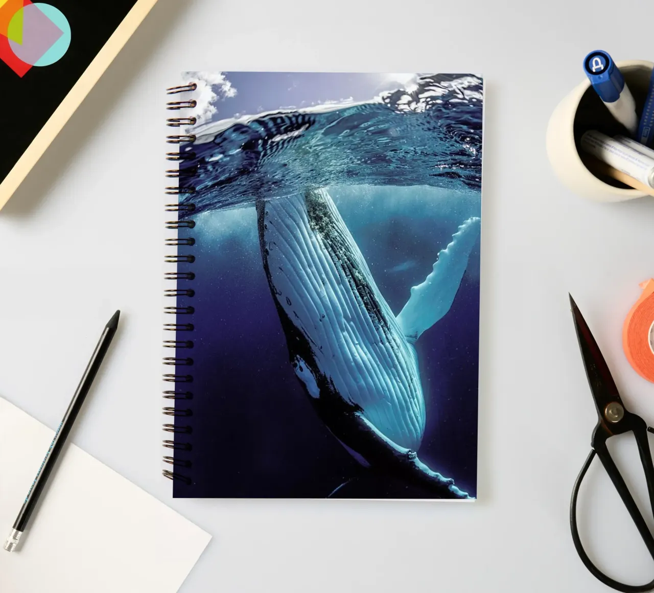 Hidden Depths spiral notebook by Natural Kingdom