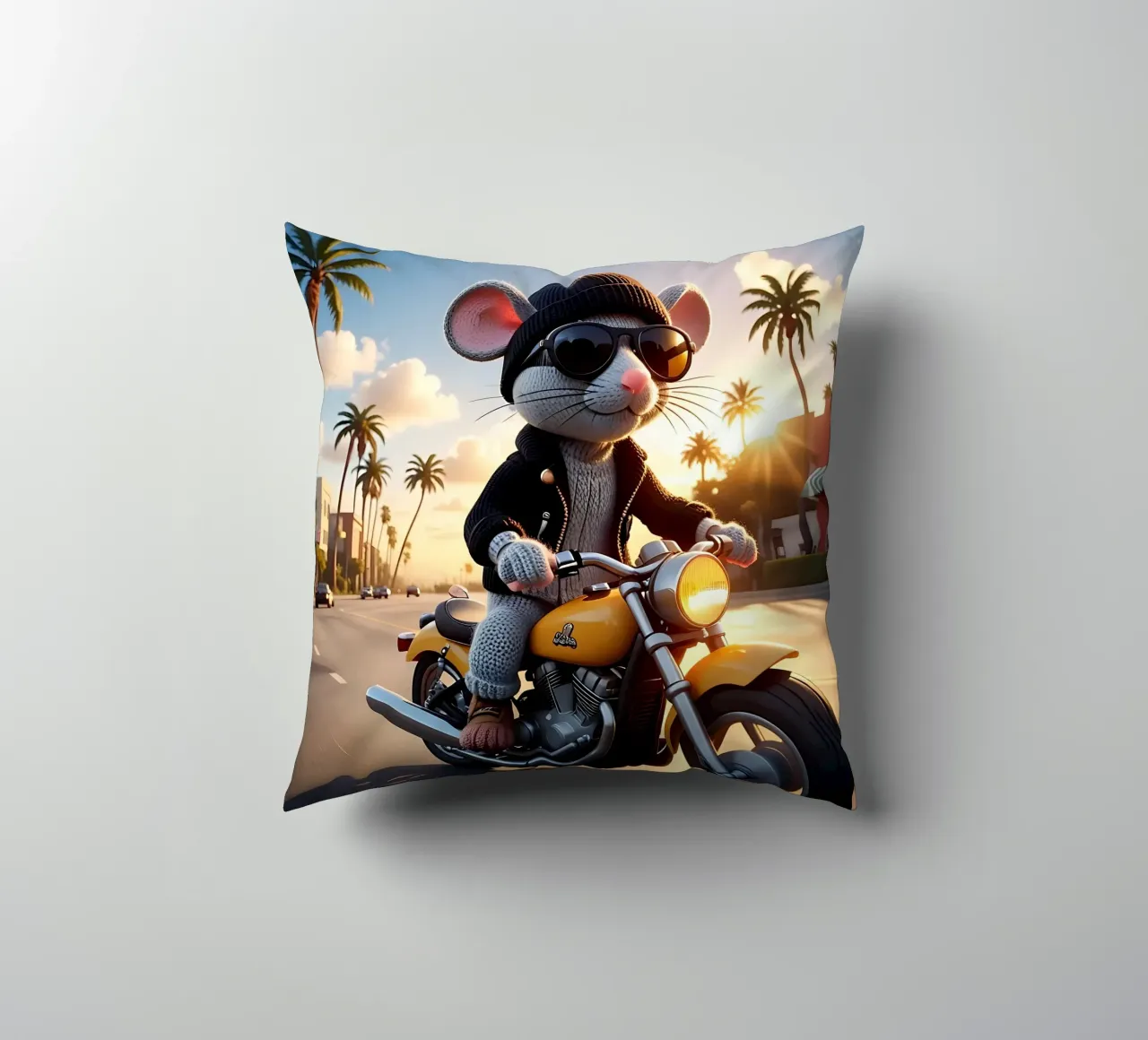 Stile_mouse_A_3 cuscino da Tierisch bunt by LK