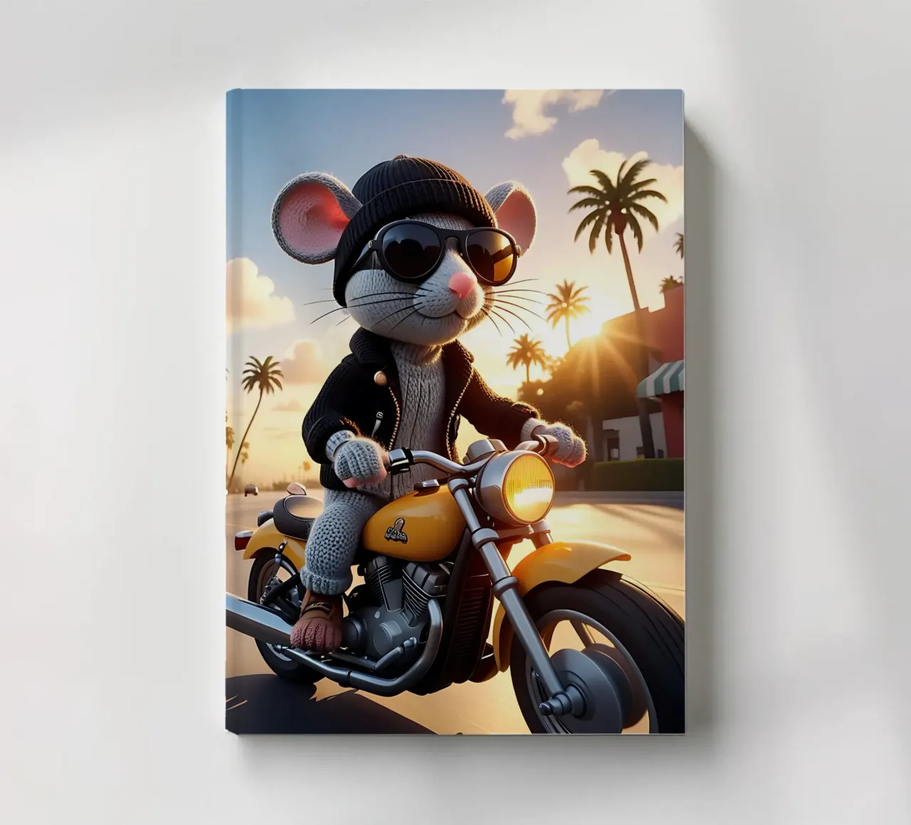 Mouse_style_A_3 notebook by Tierisch bunt by LK