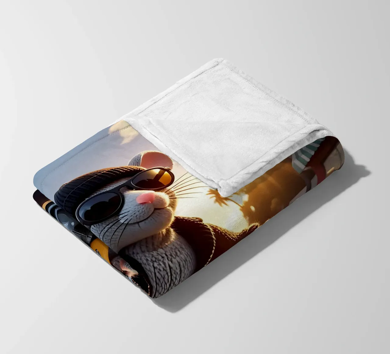 Stile_mouse_A_3 coperta in pile da Tierisch bunt by LK