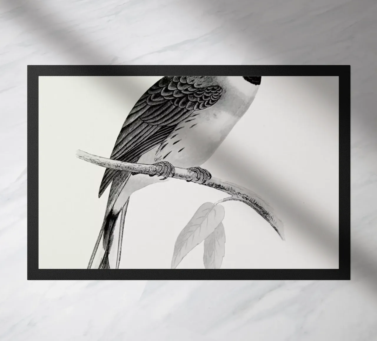 Finch doormat by Flora & Fauna