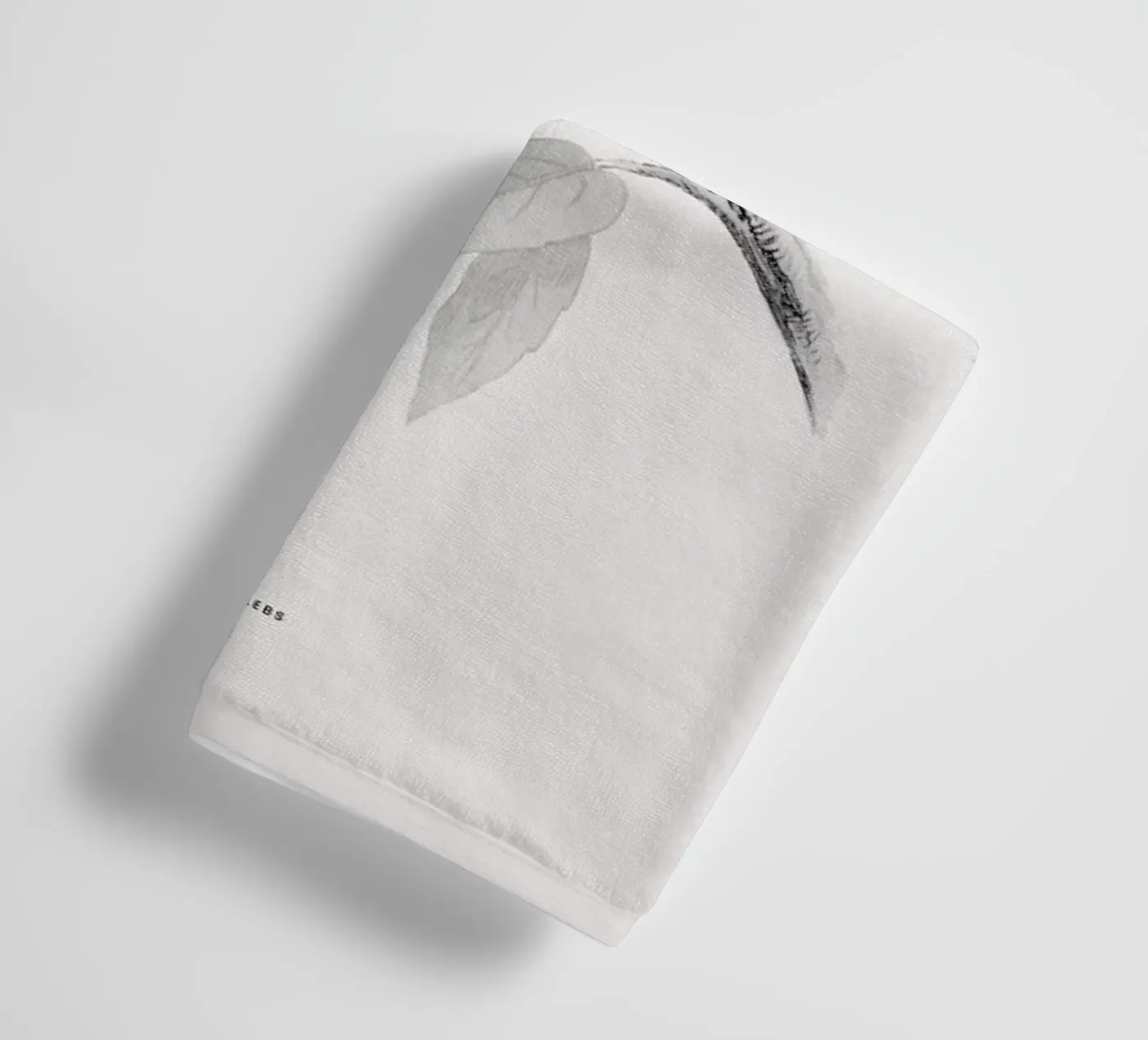 Finch towel by Flora & Fauna
