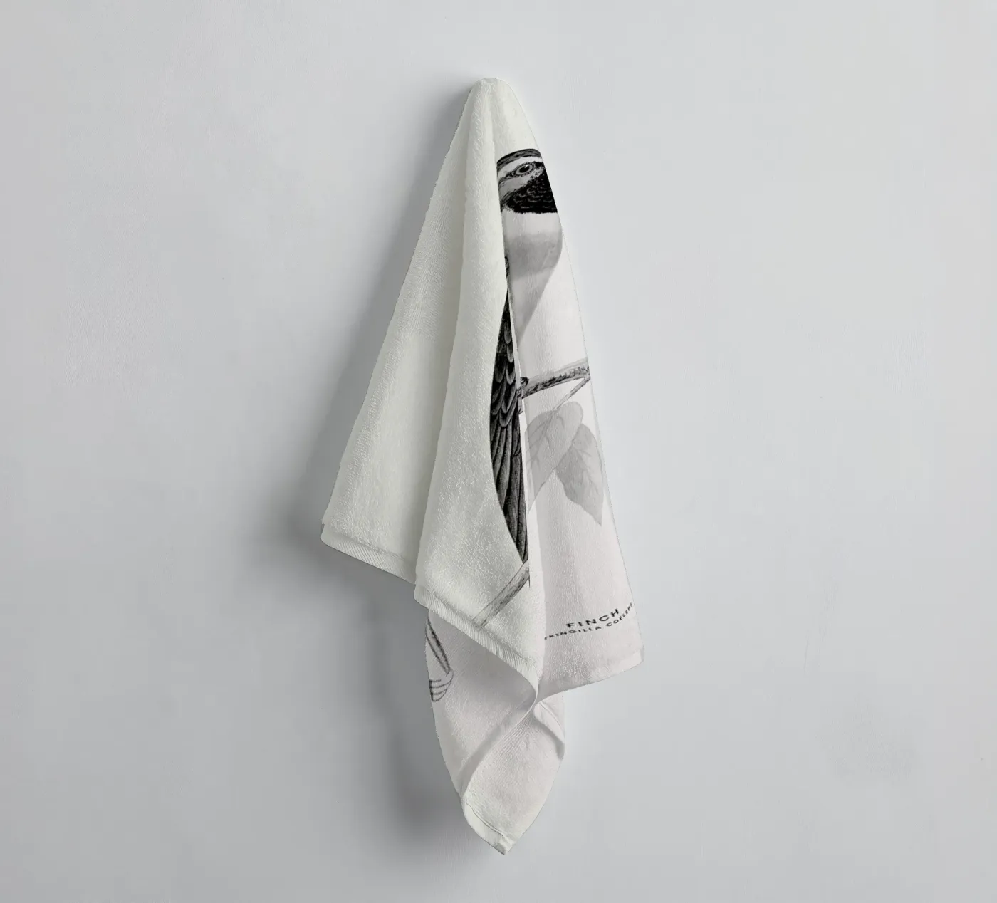 Finch towel by Flora & Fauna