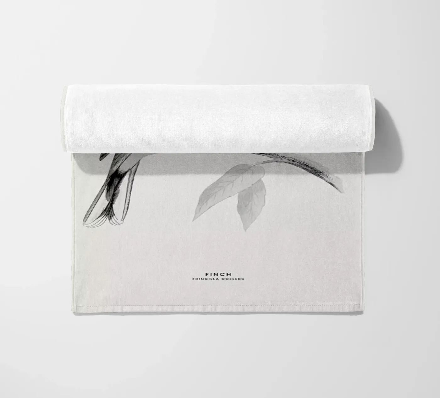 Finch beach towel by Flora & Fauna