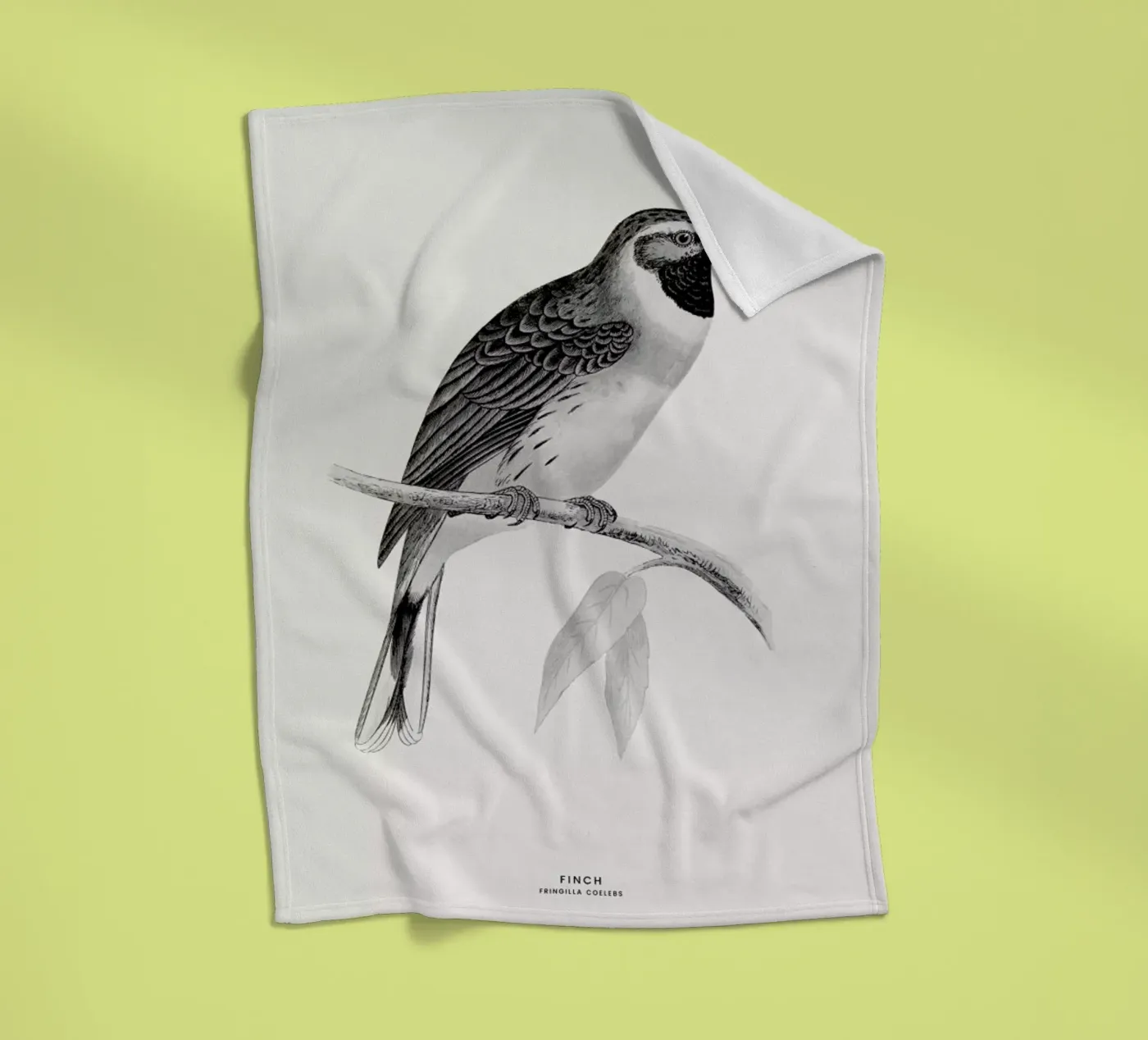 Finch fleecedeken van Flora & Fauna