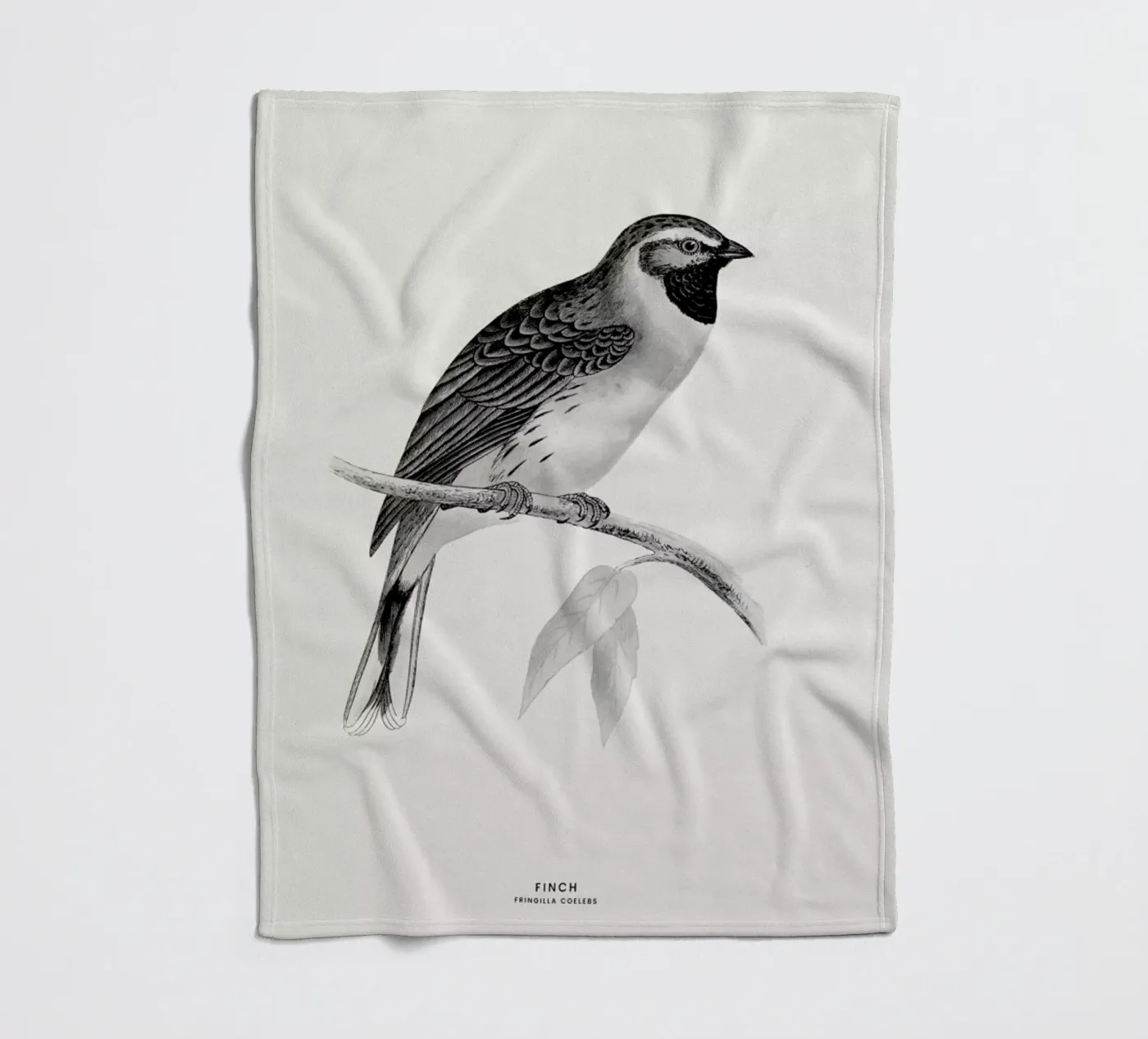 Finch fleecedeken van Flora & Fauna