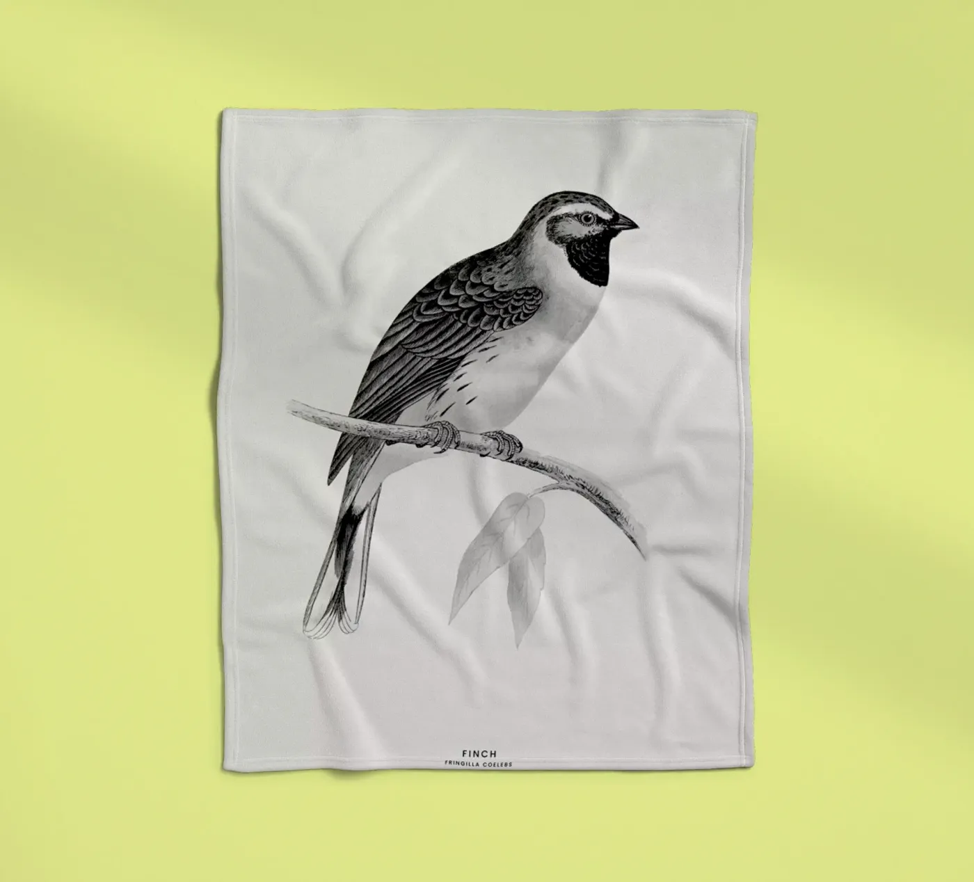 Finch fleecedeken van Flora & Fauna